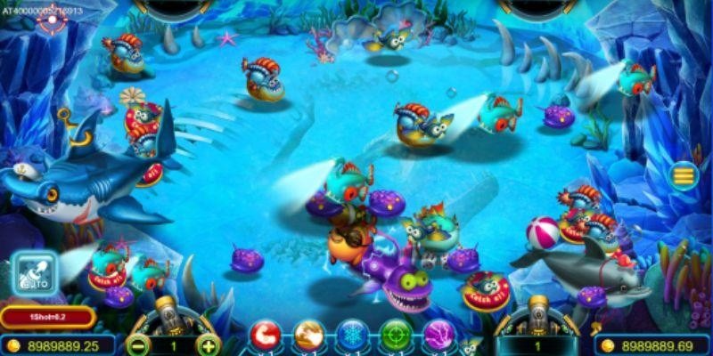 Đồ họa đại dương 3D sắc nét